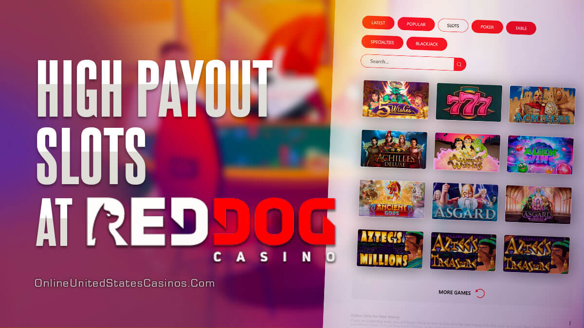 Best Slots at Red Dog Casino to Play in 2023